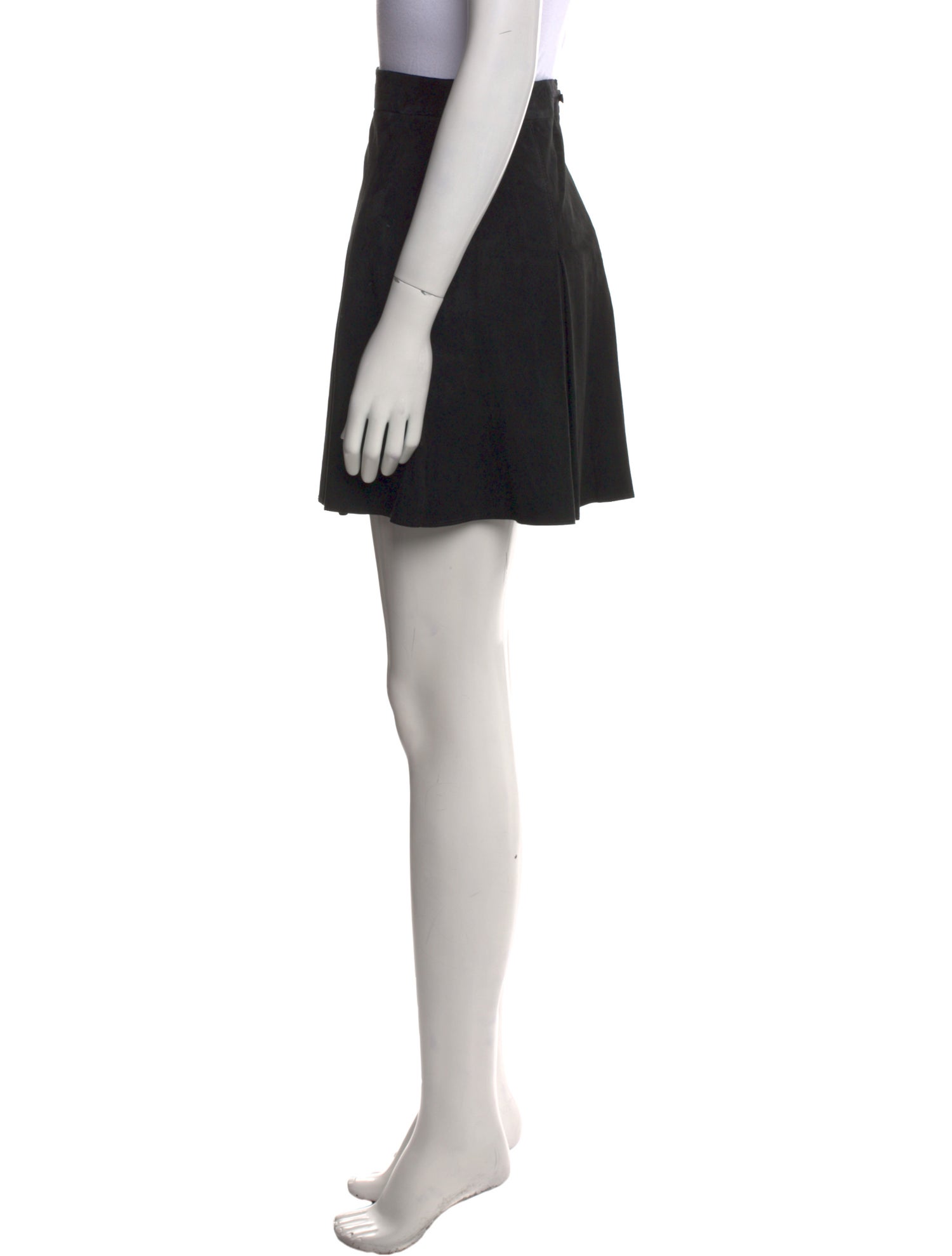 Alice + Olivia Leather Mini Skirt