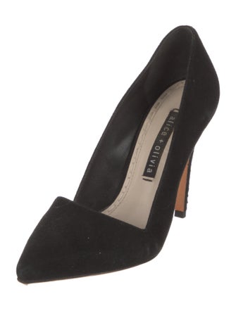 Alice + Olivia Suede Pumps