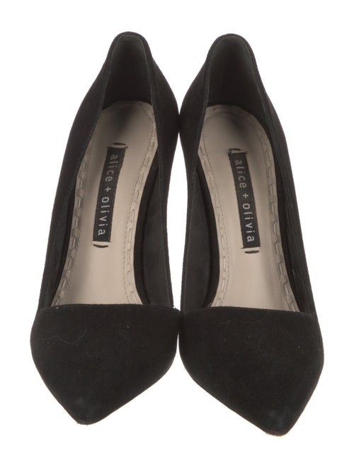 Alice + Olivia Suede Pumps