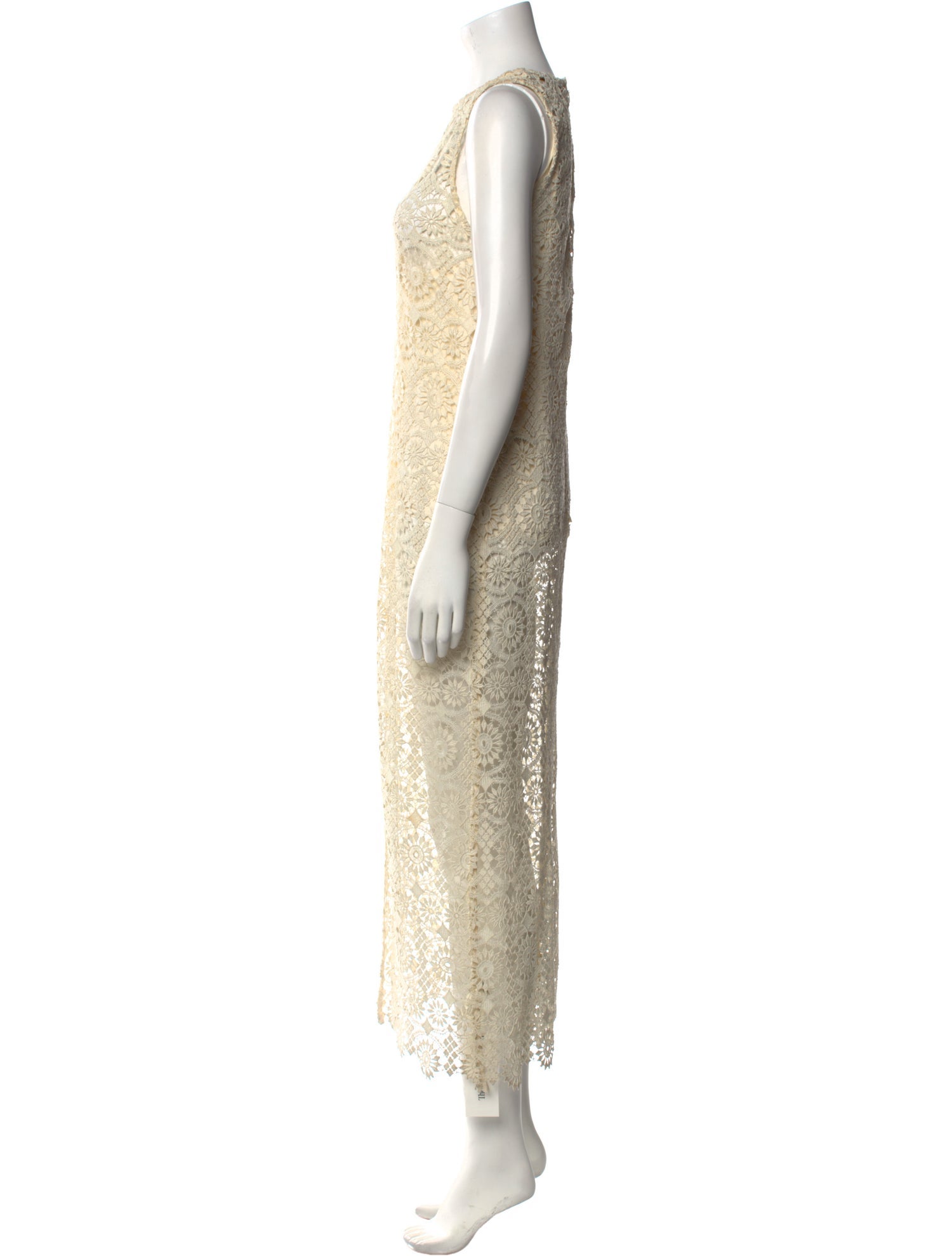 Alice + Olivia Crew Neck Long Dress