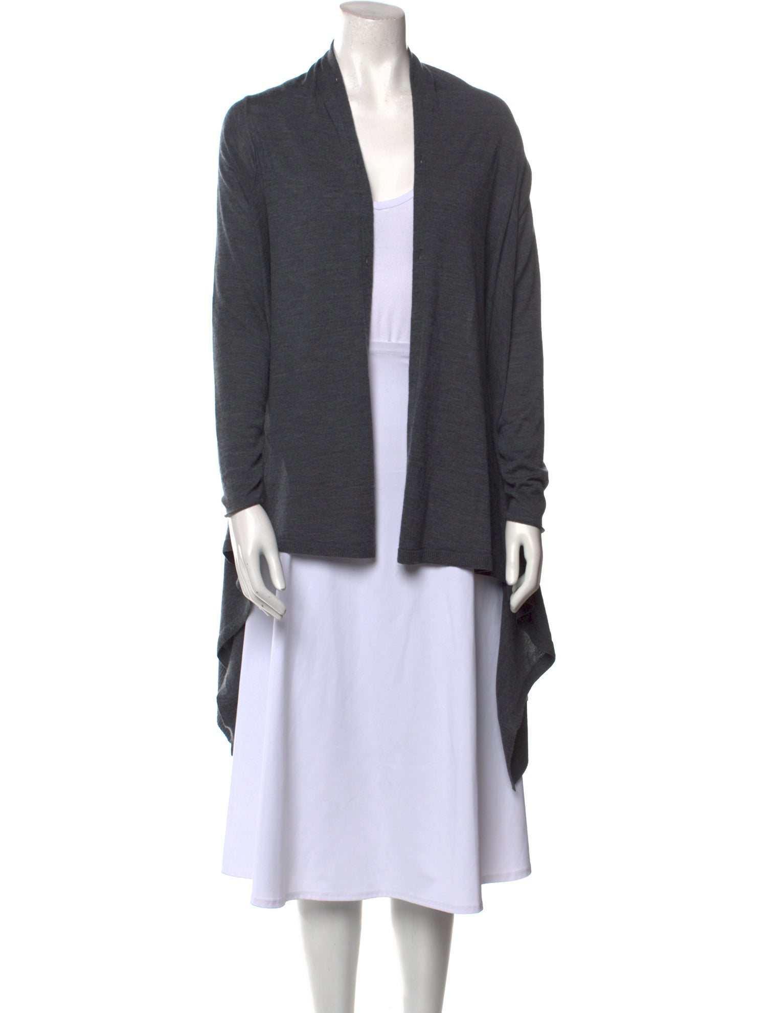 Alice + Olivia Wool Open Front Sweater