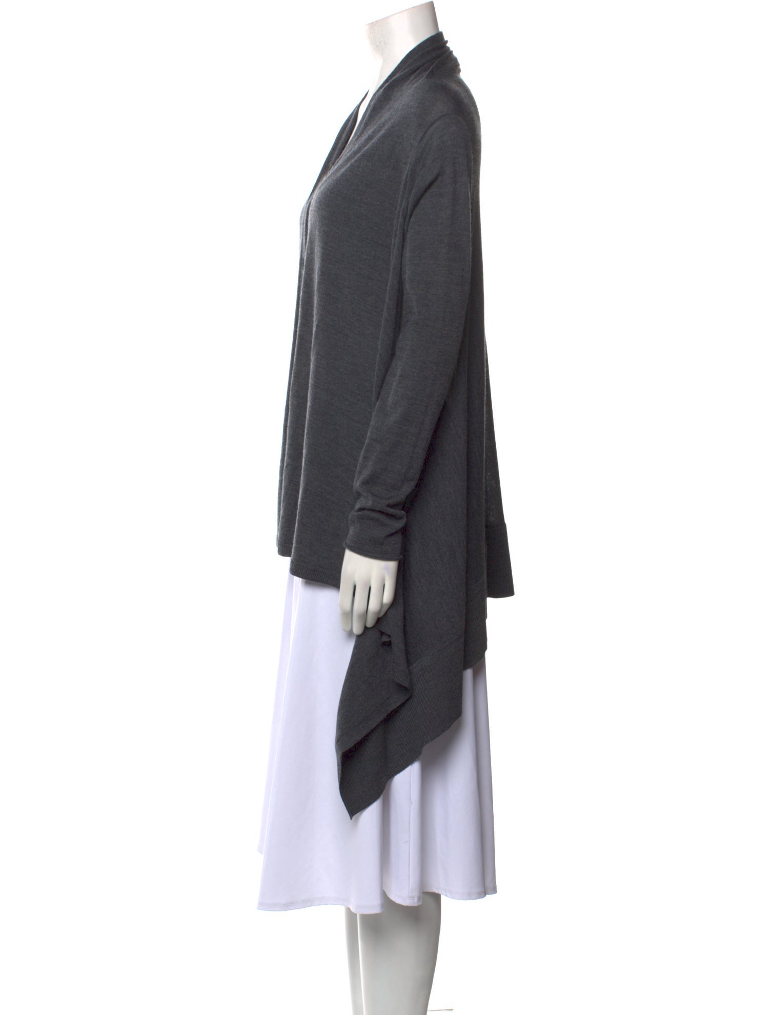 Alice + Olivia Wool Open Front Sweater