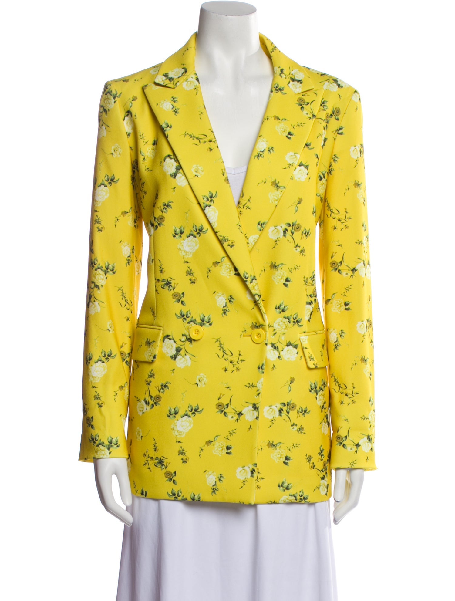 Alice + Olivia Floral Print Blazer