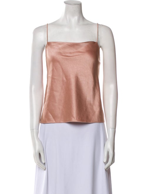Alice + Olivia Square Neckline Sleeveless Crop Top