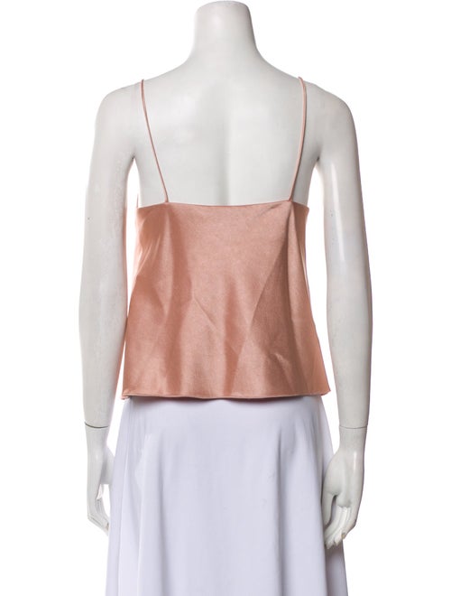 Alice + Olivia Square Neckline Sleeveless Crop Top