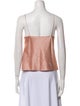 Alice + Olivia Square Neckline Sleeveless Crop Top