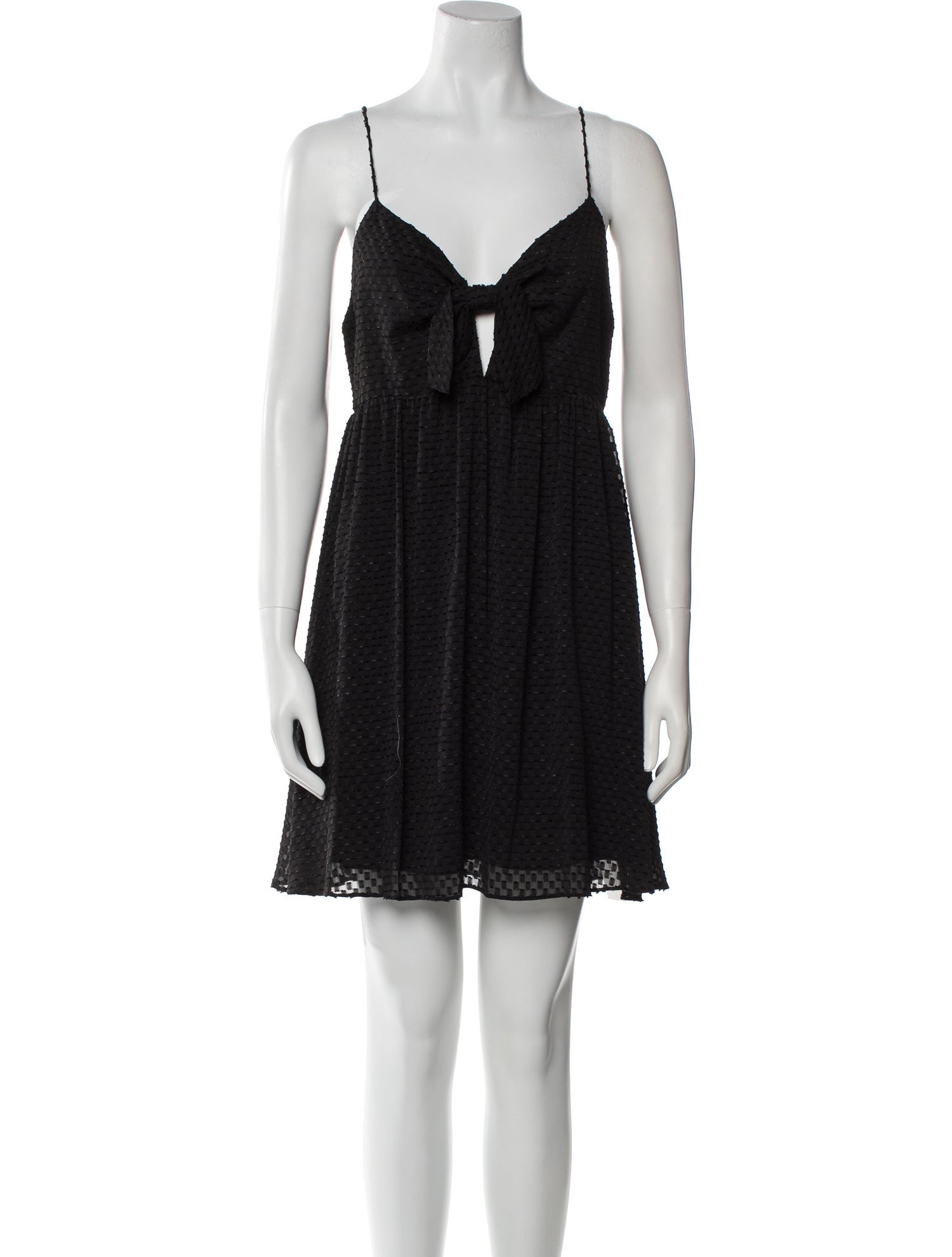 Alice + Olivia V-Neck Mini Dress
