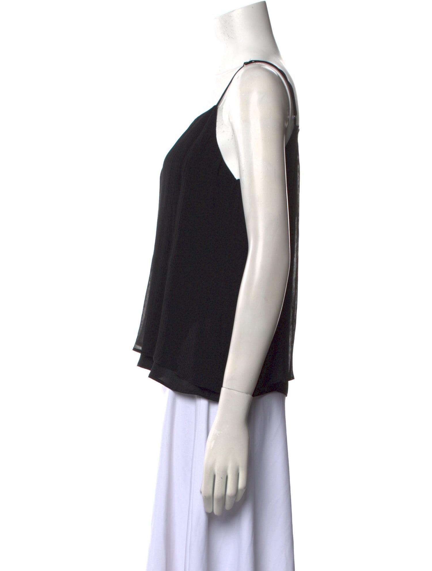 Alice + Olivia Square Neckline Sleeveless Top