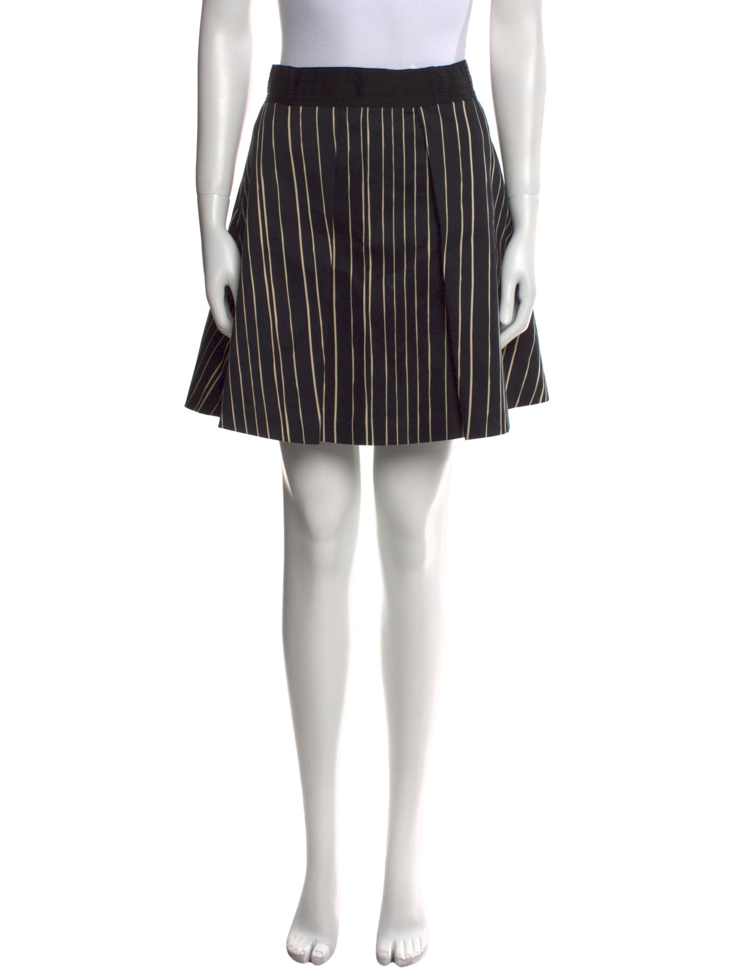 Alice + Olivia Striped Mini Skirt