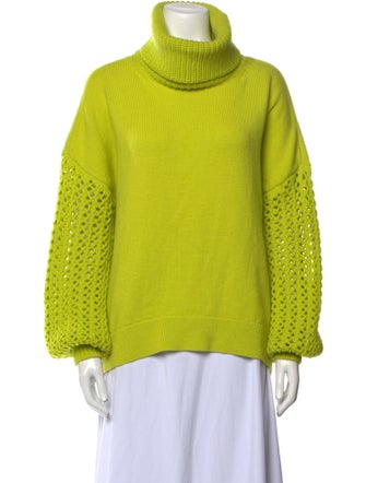Alice + Olivia Wool Turtleneck Sweater