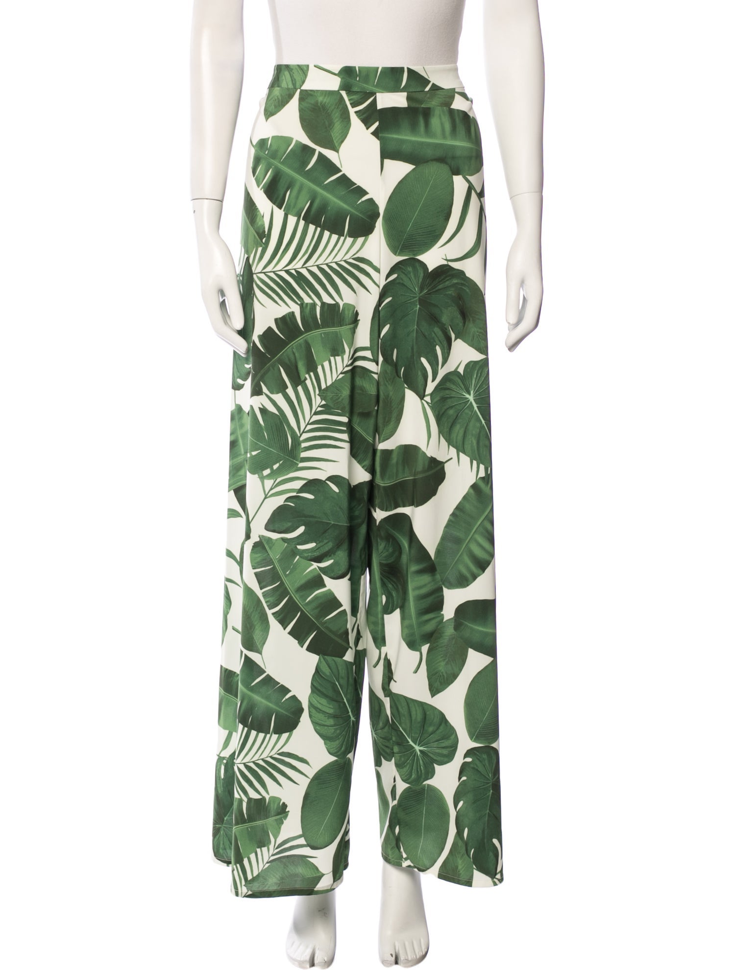 Alice + Olivia Printed Wide Leg Pants