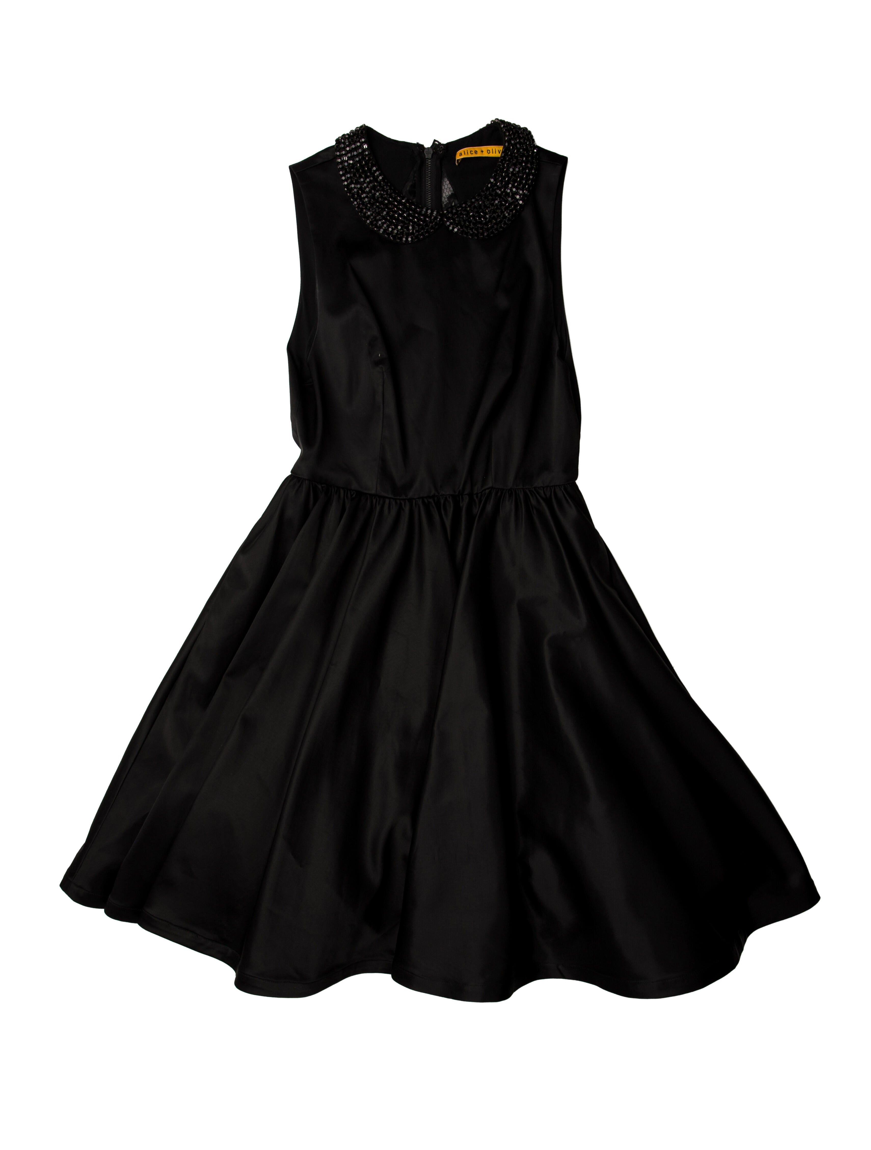 Alice + Olivia Strapless Mini Dress