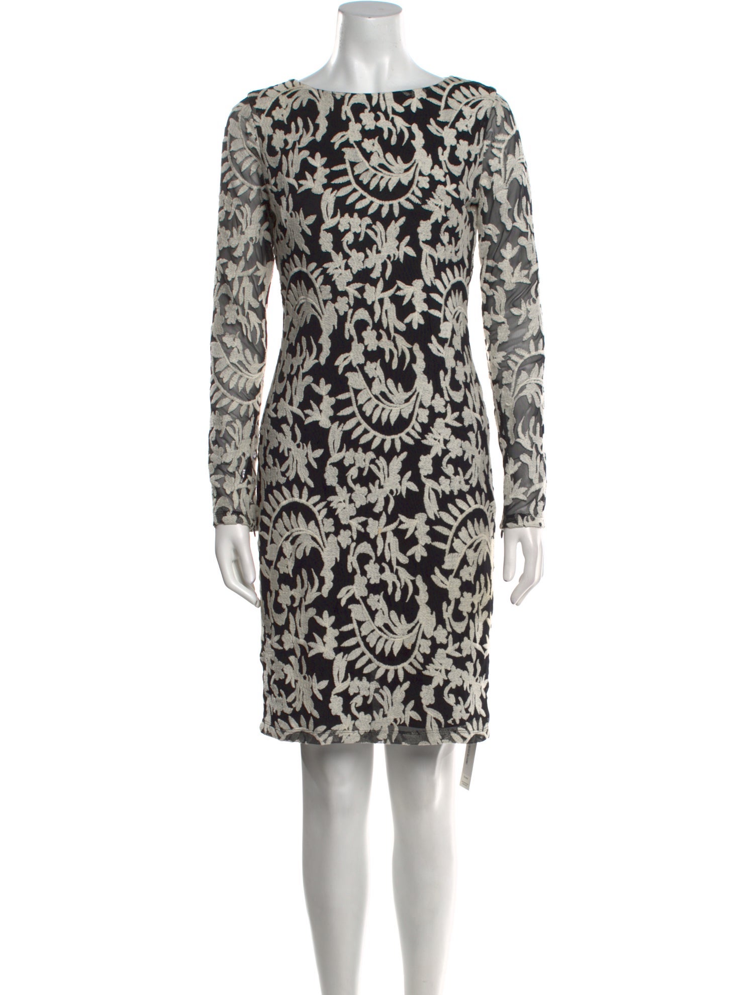 Alice + Olivia Printed Knee-Length Dress