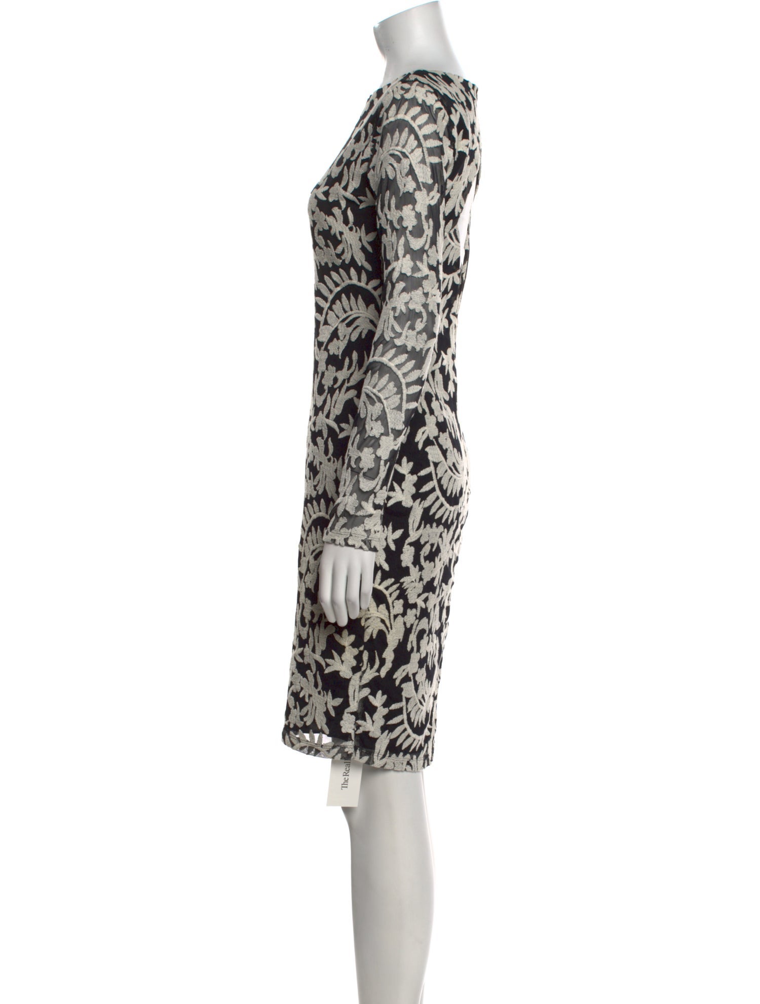 Alice + Olivia Printed Knee-Length Dress
