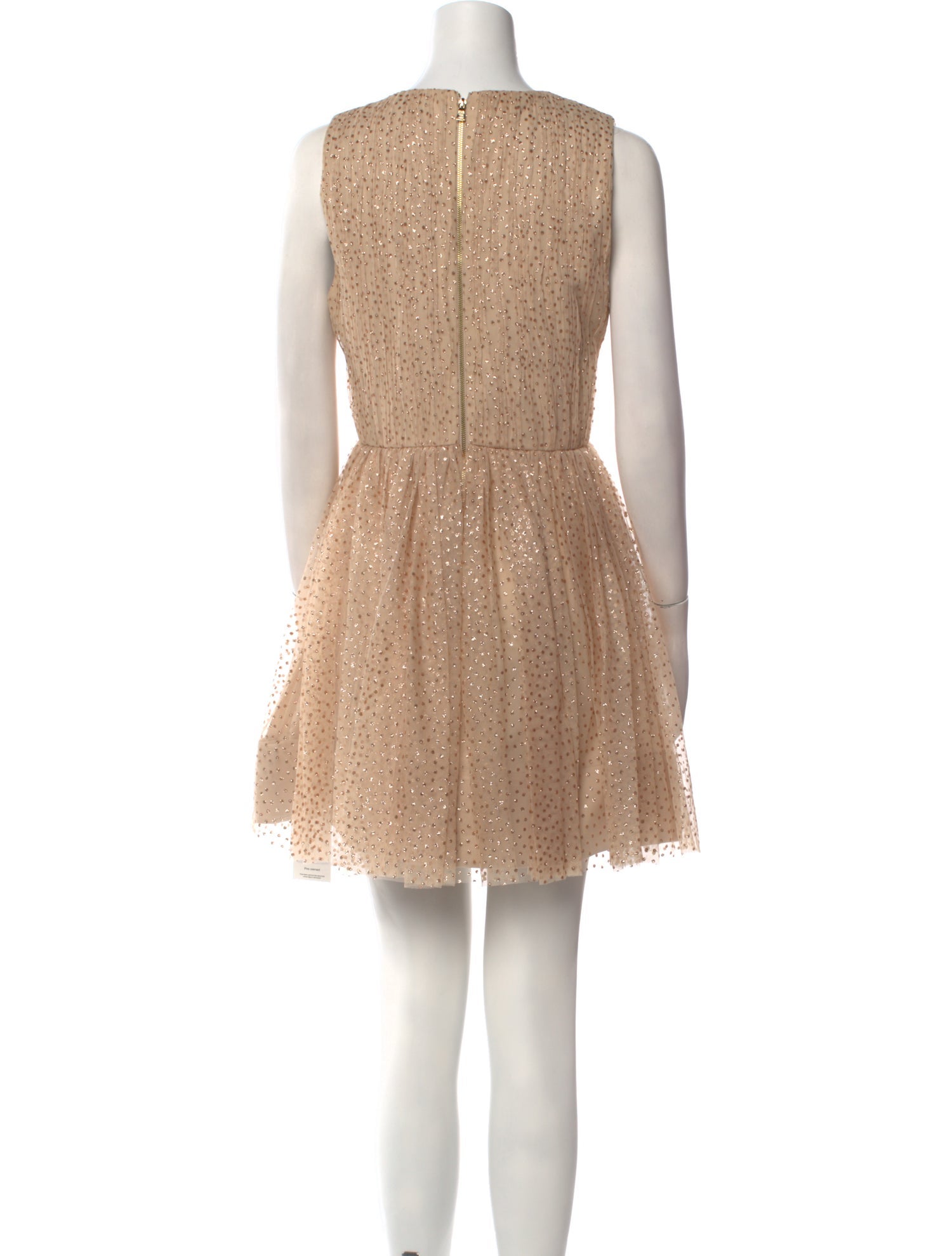 Alice + Olivia Square Neckline Mini Dress