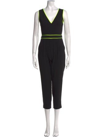 Alice + Olivia V-Neck Jumpsuit