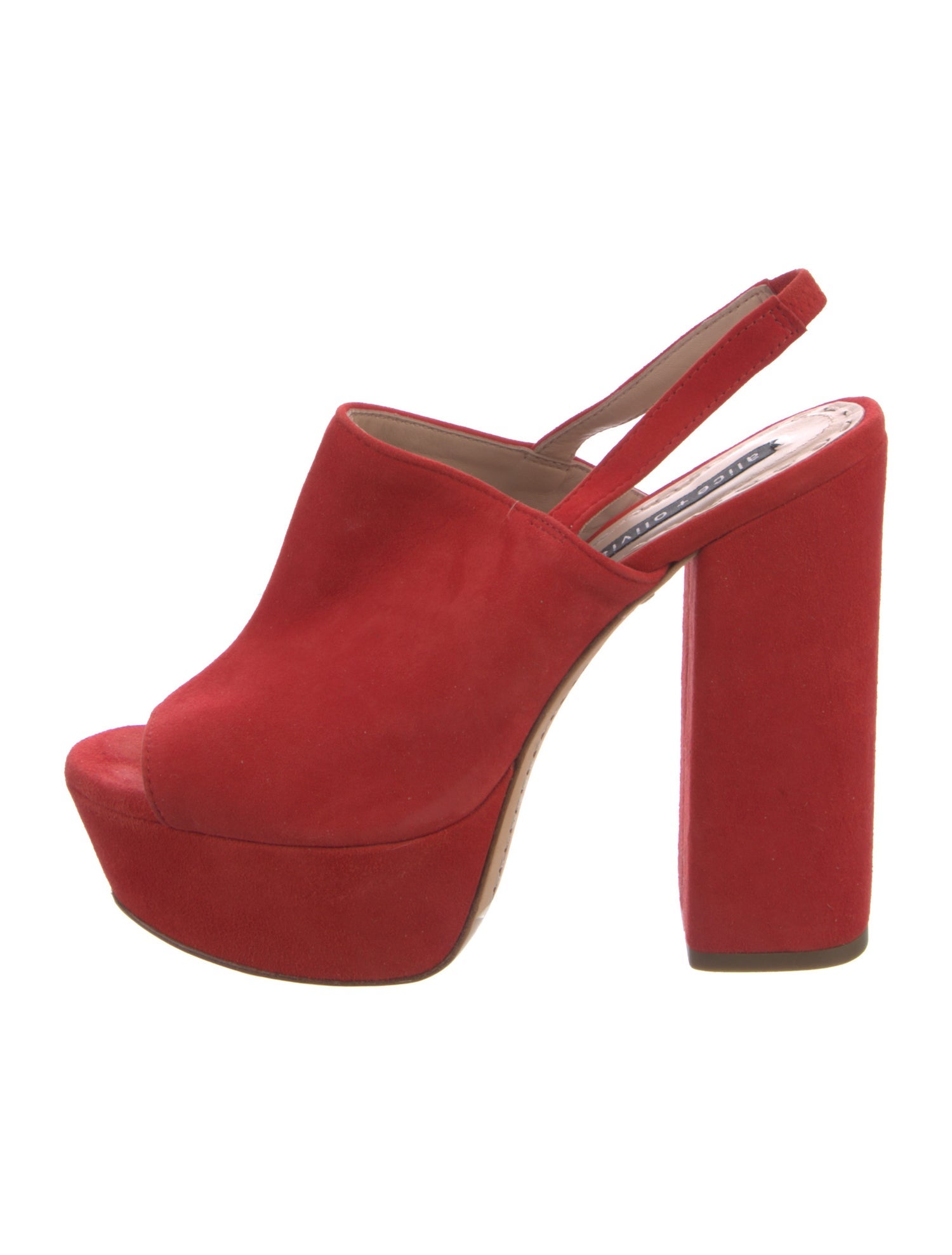 Alice + Olivia Suede Mules