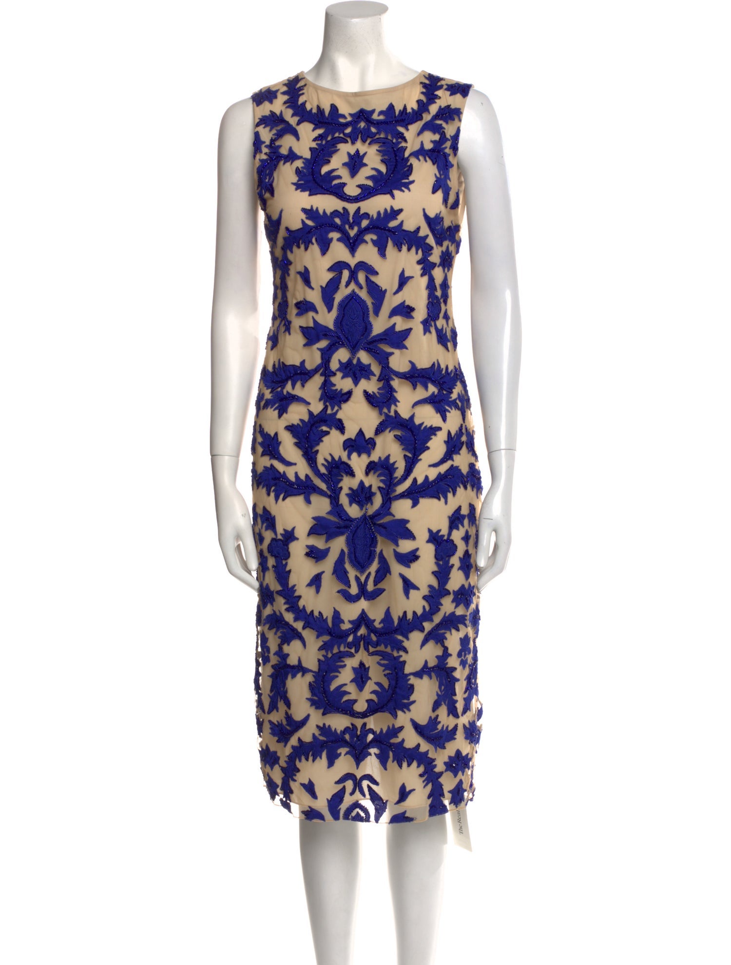 Alice + Olivia Printed Midi Length Dress
