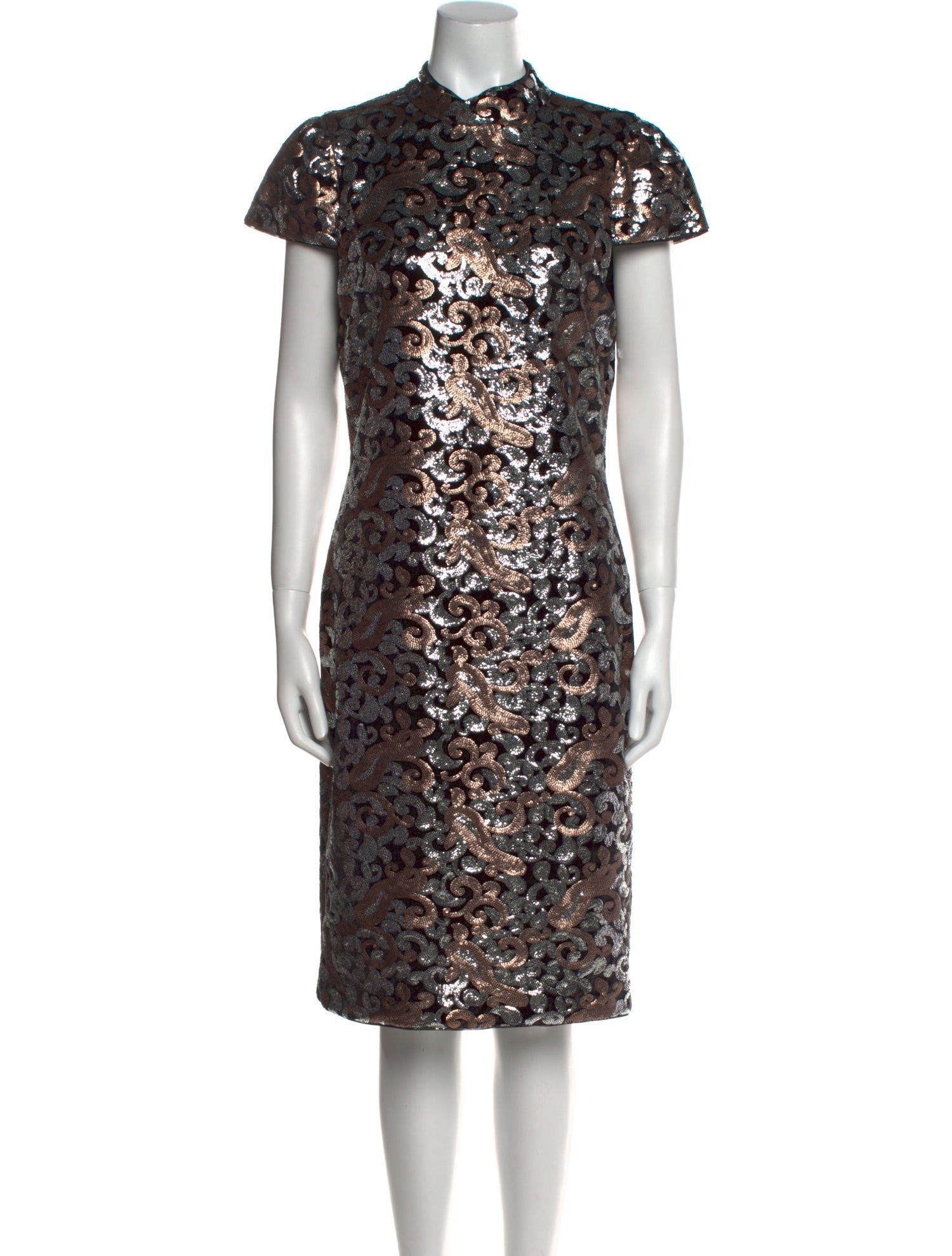 Alice + Olivia Lace Pattern Midi Length Dress w/ Tags