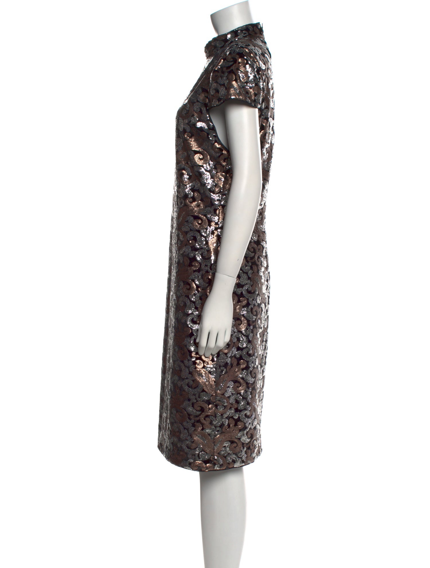 Alice + Olivia Lace Pattern Midi Length Dress w/ Tags