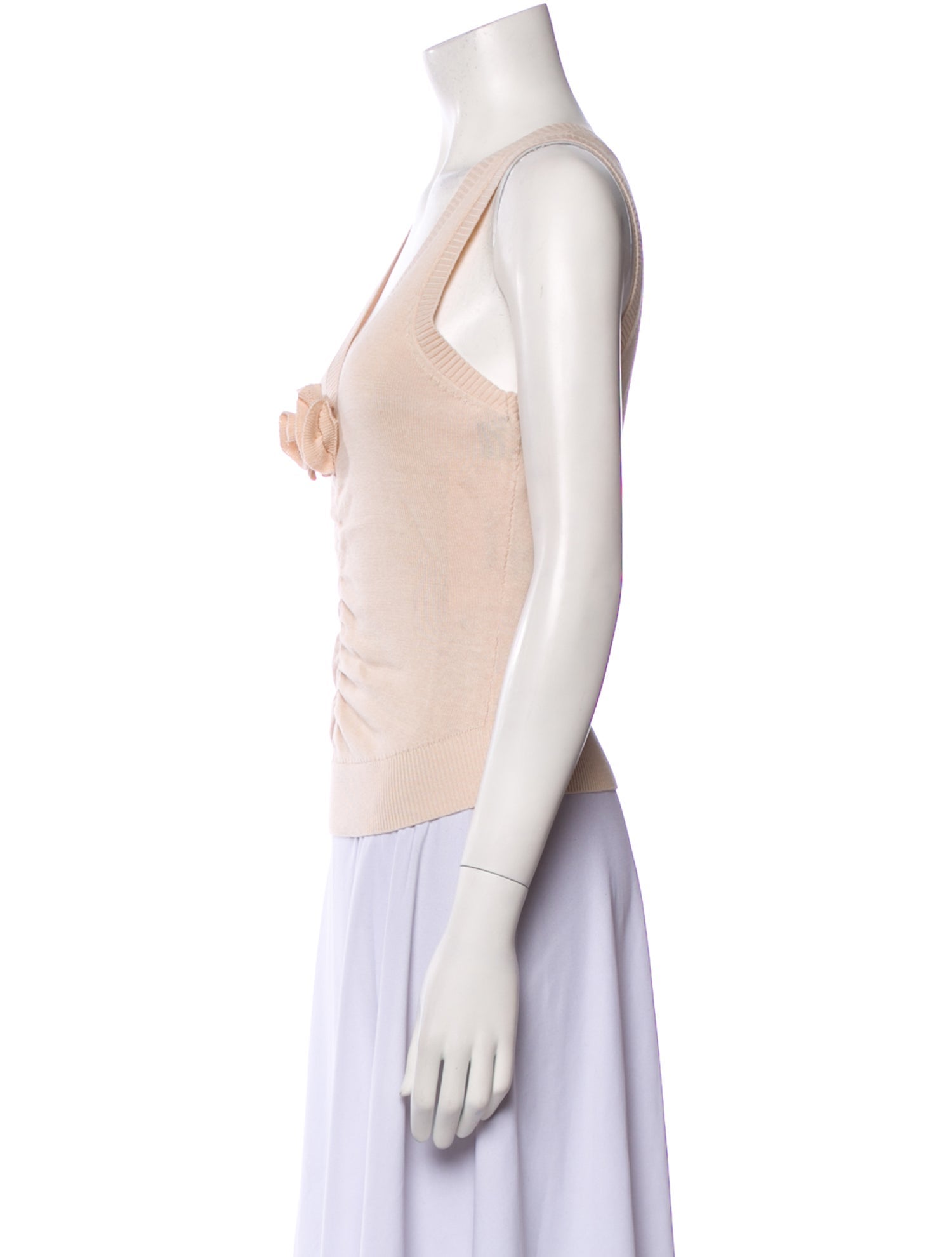 Alice + Olivia V-Neck Sleeveless Top w/ Tags