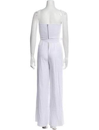 Alice + Olivia Square Neckline Jumpsuit
