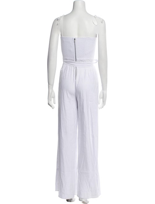 Alice + Olivia Square Neckline Jumpsuit