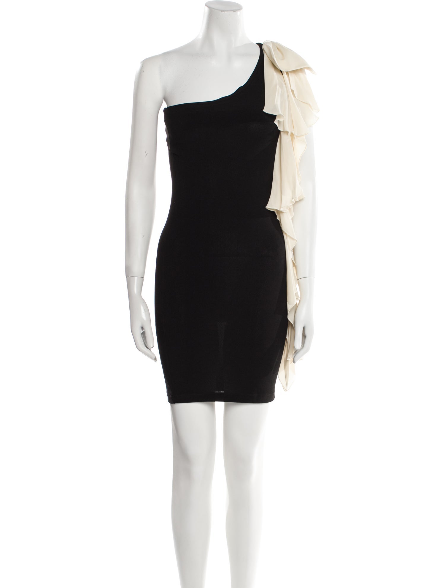 Alice + Olivia One-Shoulder Mini Dress