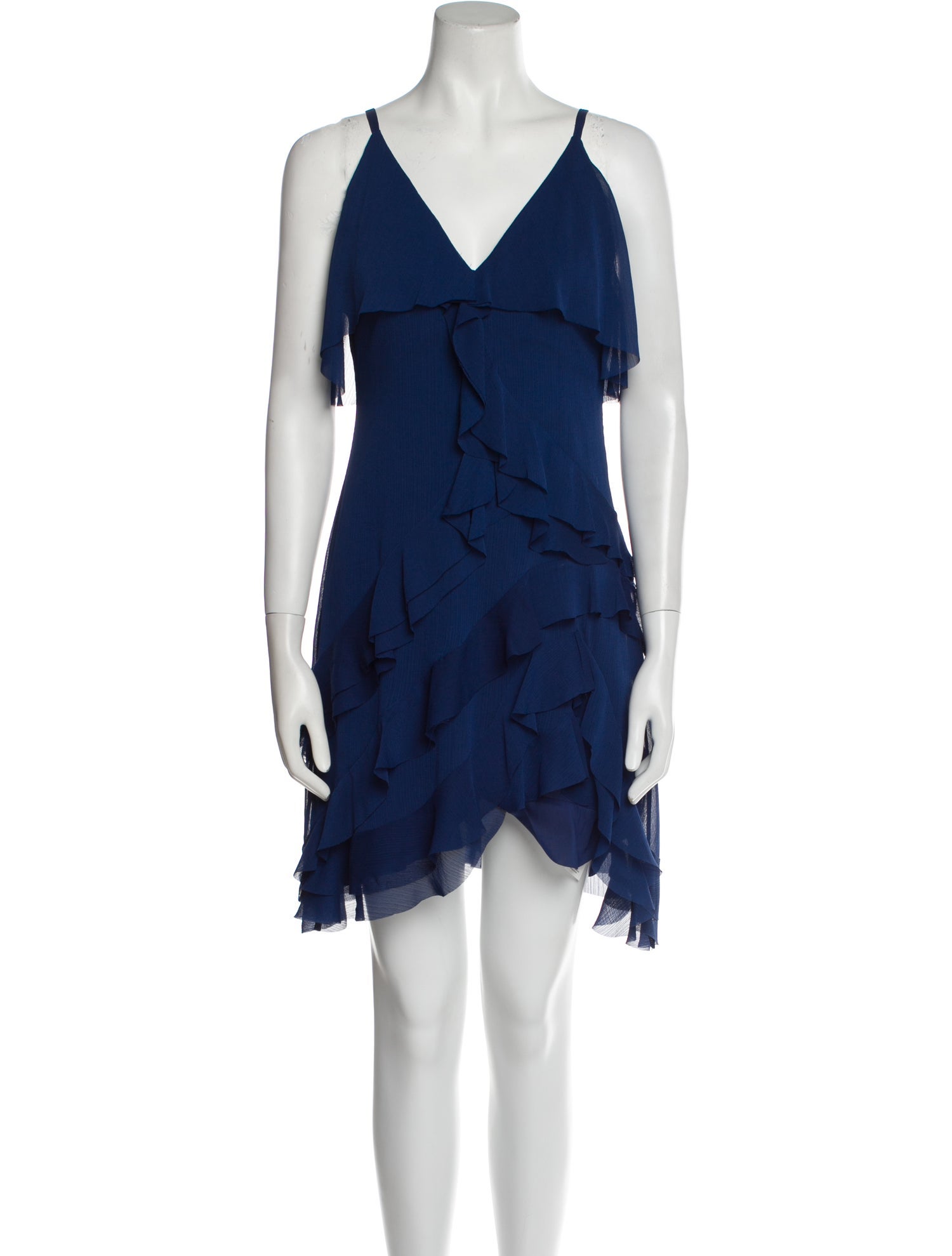 Alice + Olivia V-Neck Knee-Length Dress