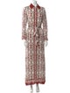Alice + Olivia Printed Long Dress