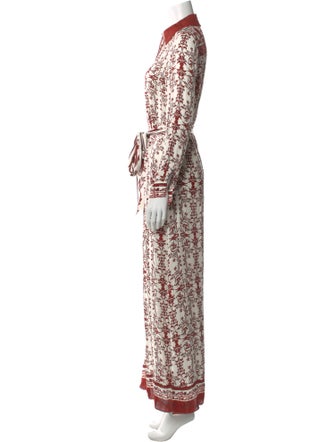 Alice + Olivia Printed Long Dress