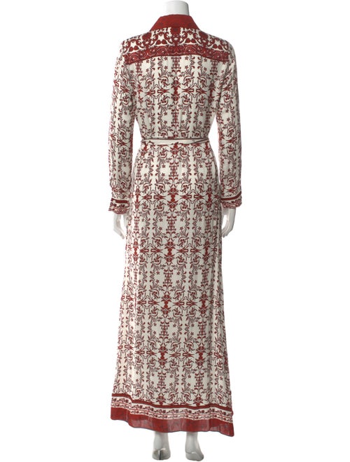 Alice + Olivia Printed Long Dress