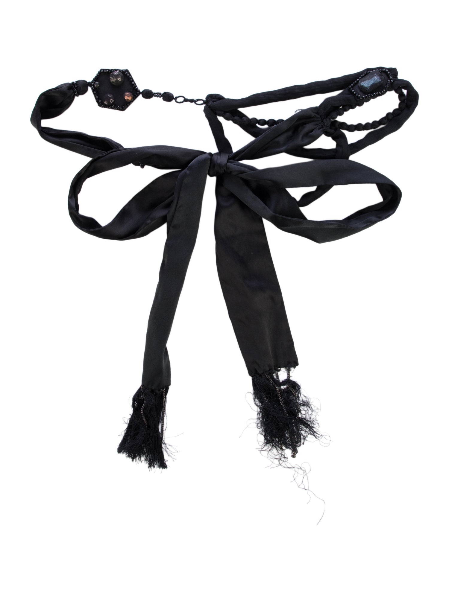 Alice + Olivia Wide Satin Waist Belt