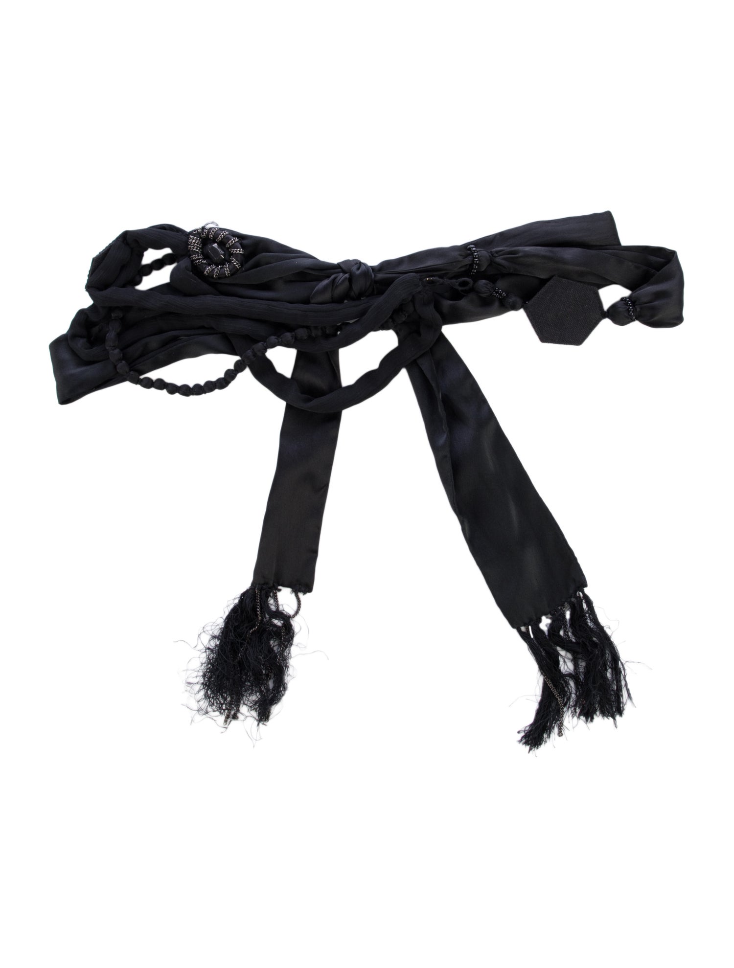 Alice + Olivia Wide Satin Waist Belt