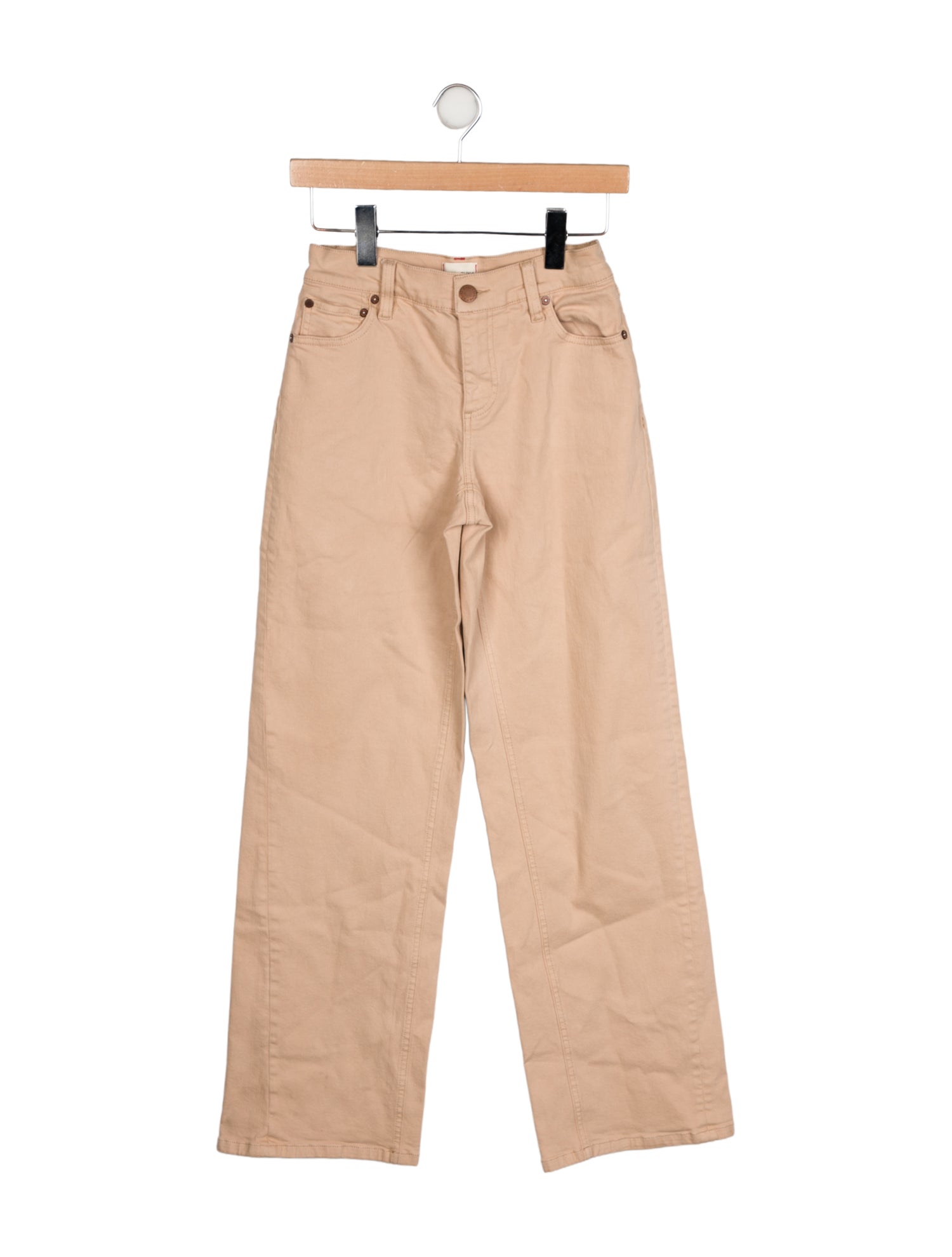 Alice + Olivia Mid-Rise Wide Leg Jeans