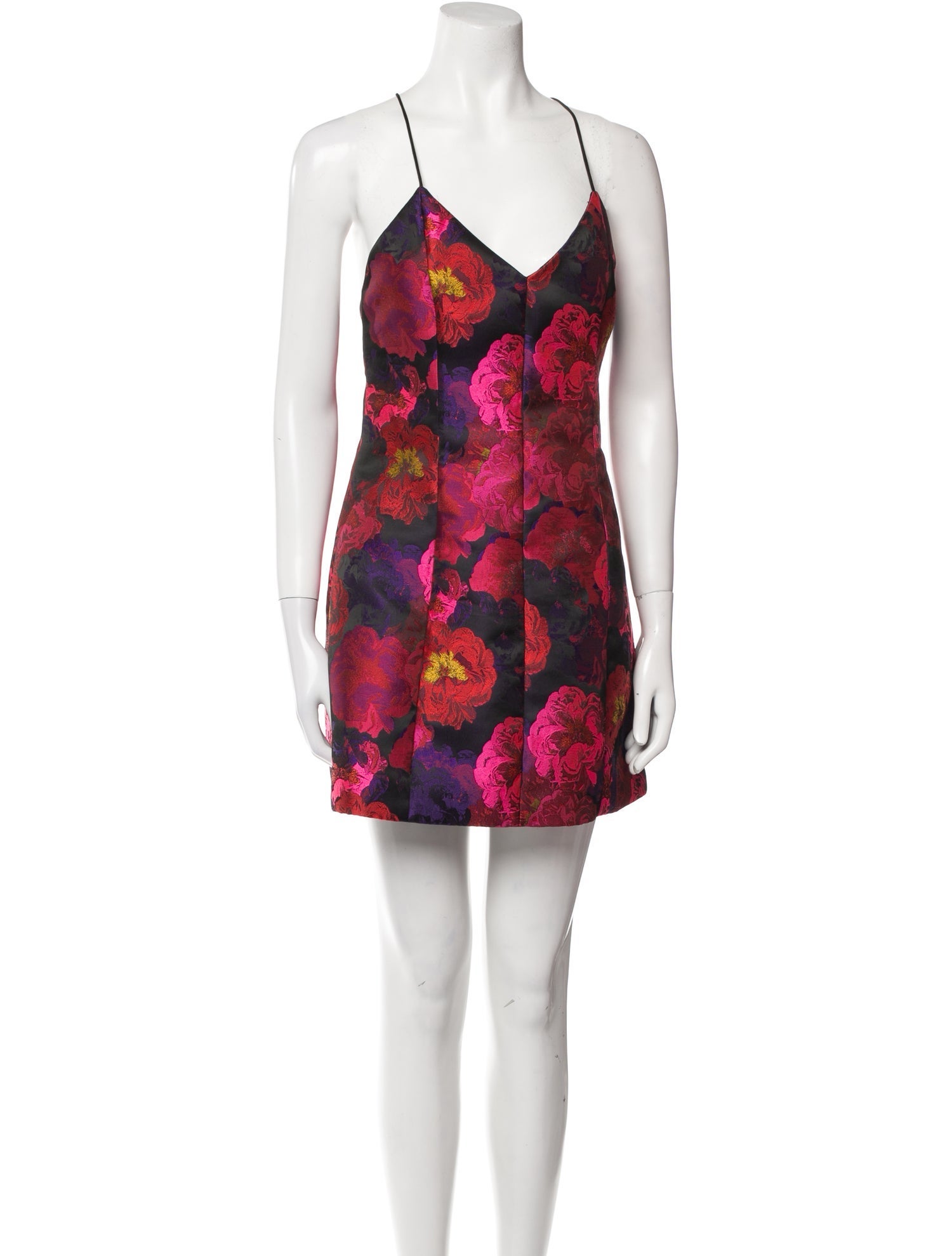 Alice + Olivia Floral Print Mini Dress