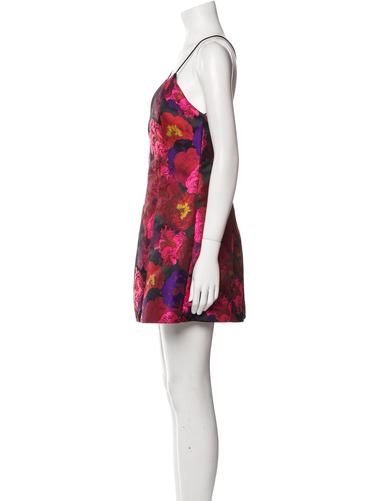 Alice + Olivia Floral Print Mini Dress