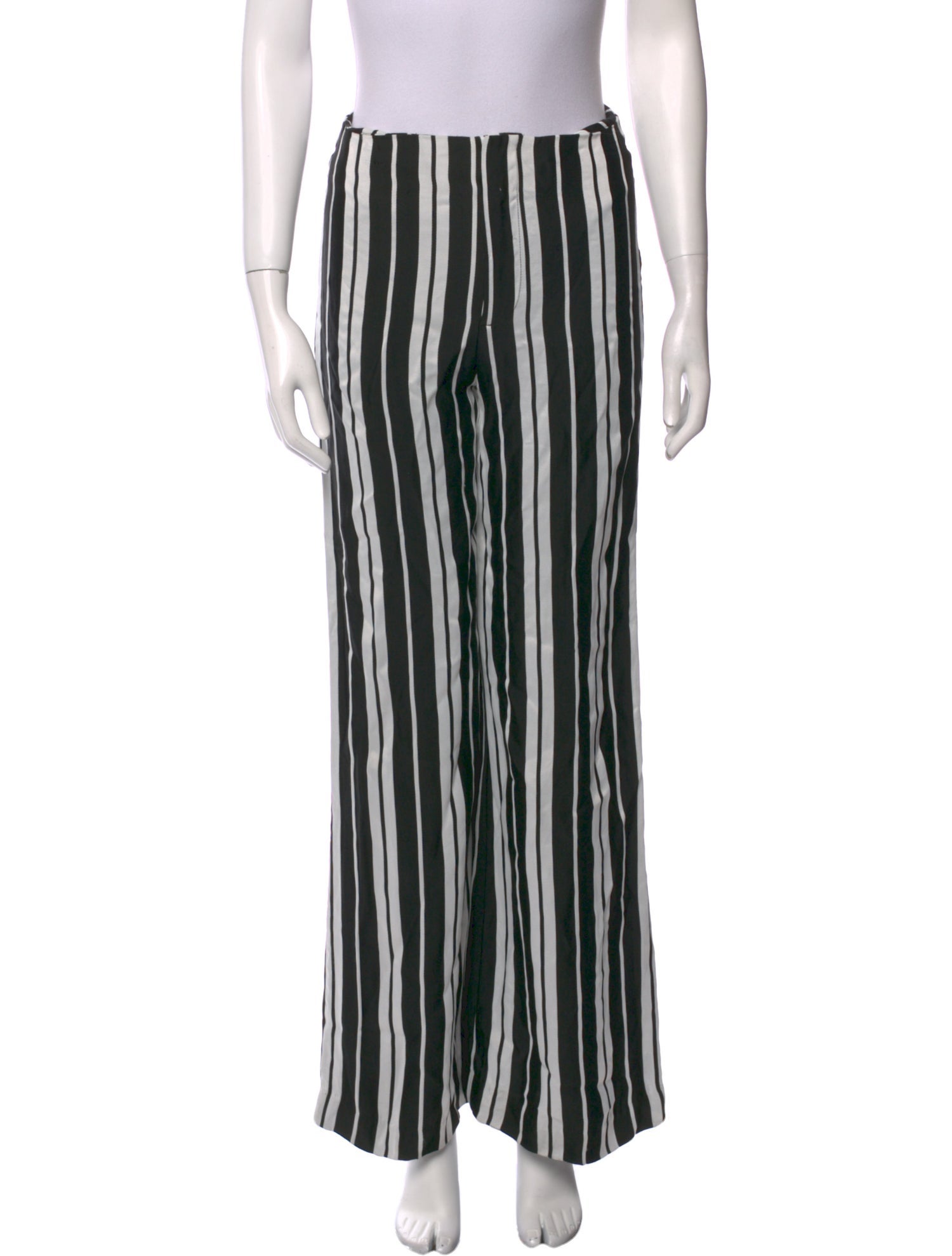Alice + Olivia Striped Wide Leg Pants