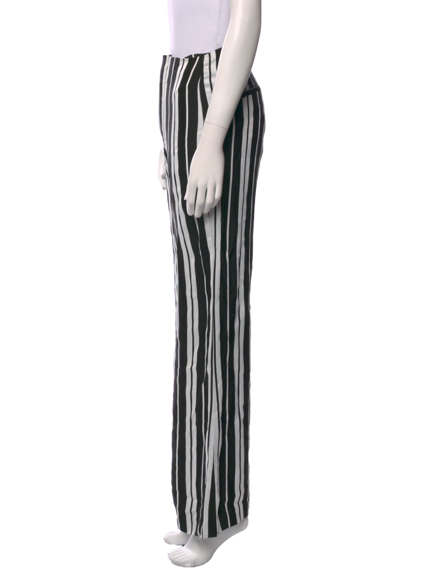 Alice + Olivia Striped Wide Leg Pants