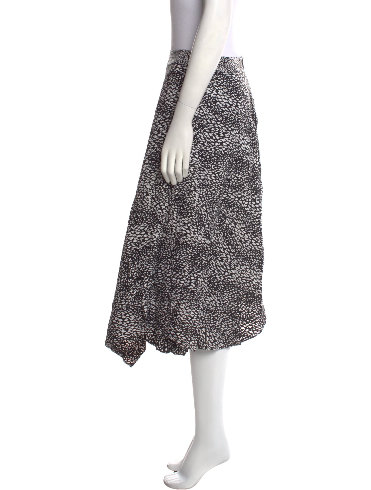 Alice + Olivia Printed Midi Length Skirt