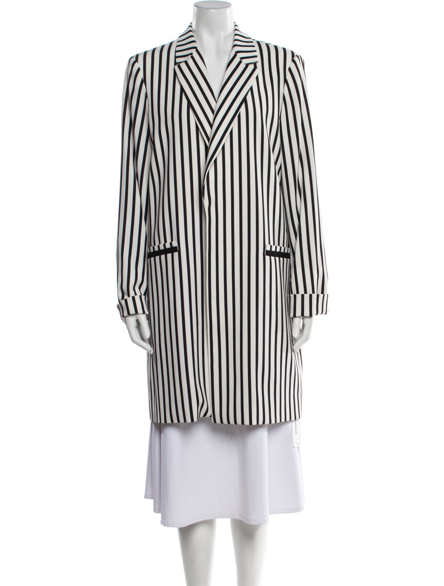 Alice + Olivia Striped Coat