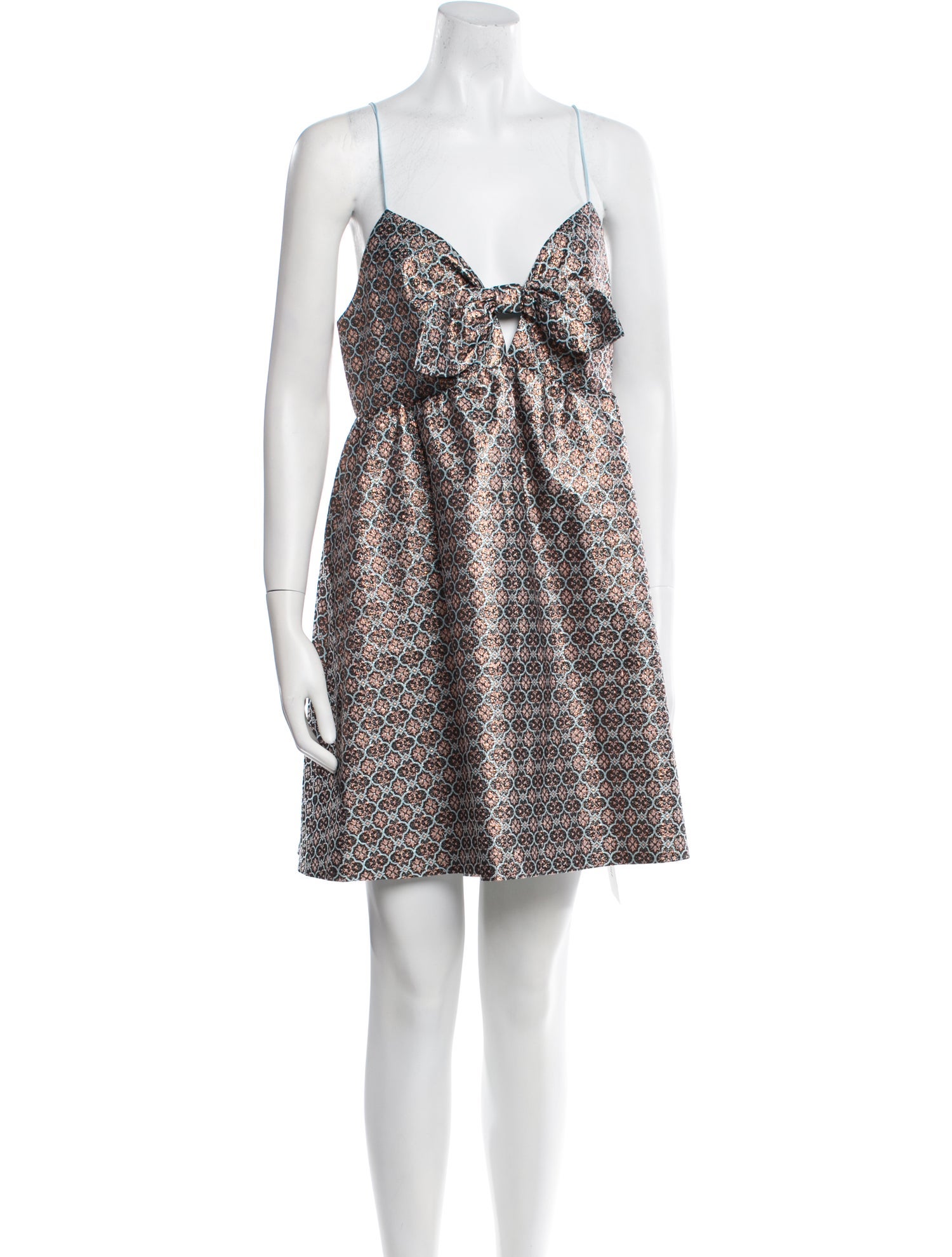 Alice + Olivia Printed Mini Dress w/ Tags