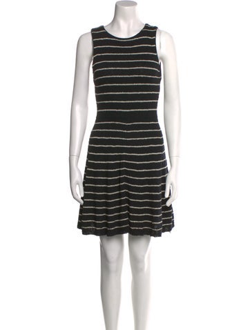 Alice + Olivia Dresses Striped Mini Dress Petite