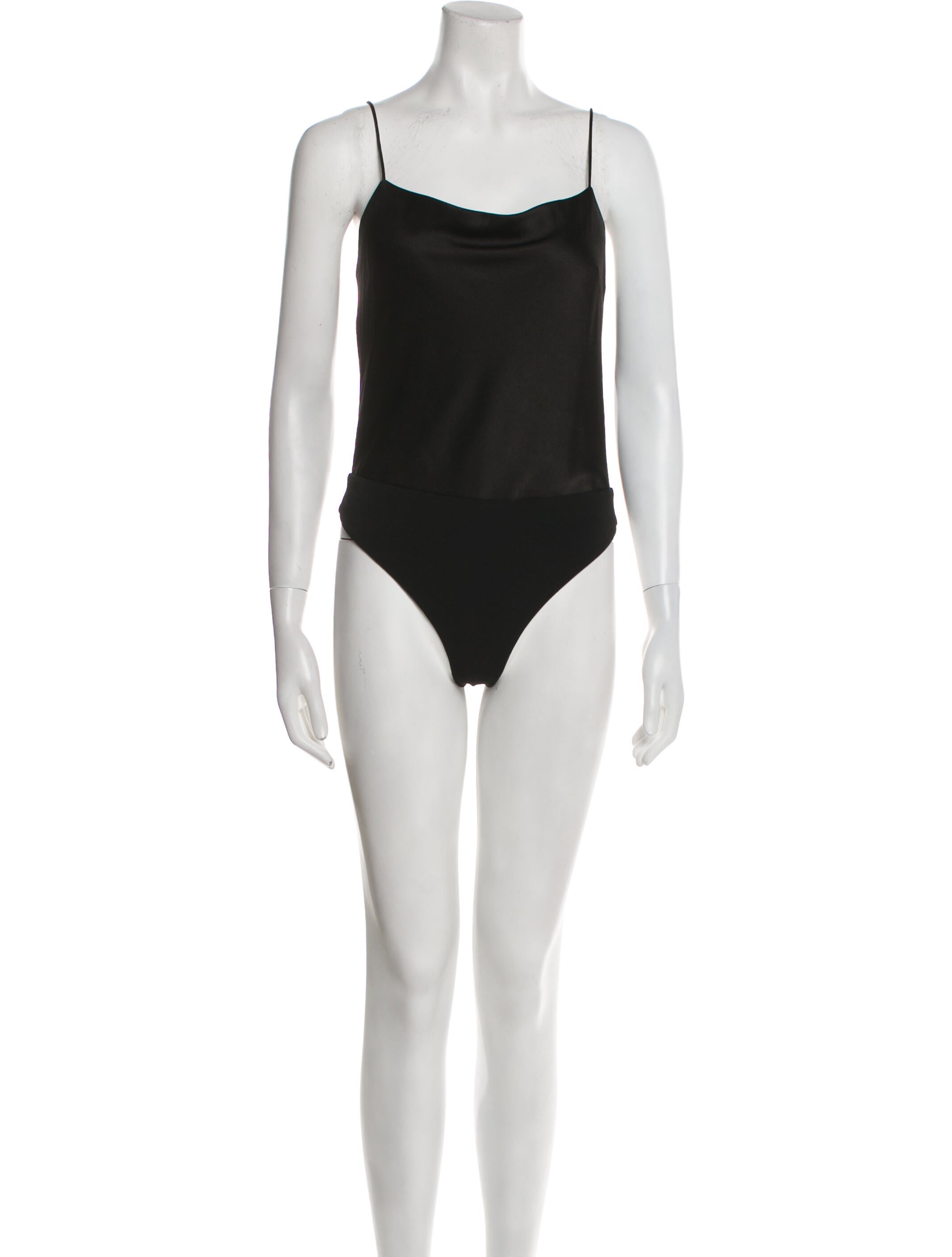 Alice + Olivia Square Neckline Sleeveless Bodysuit