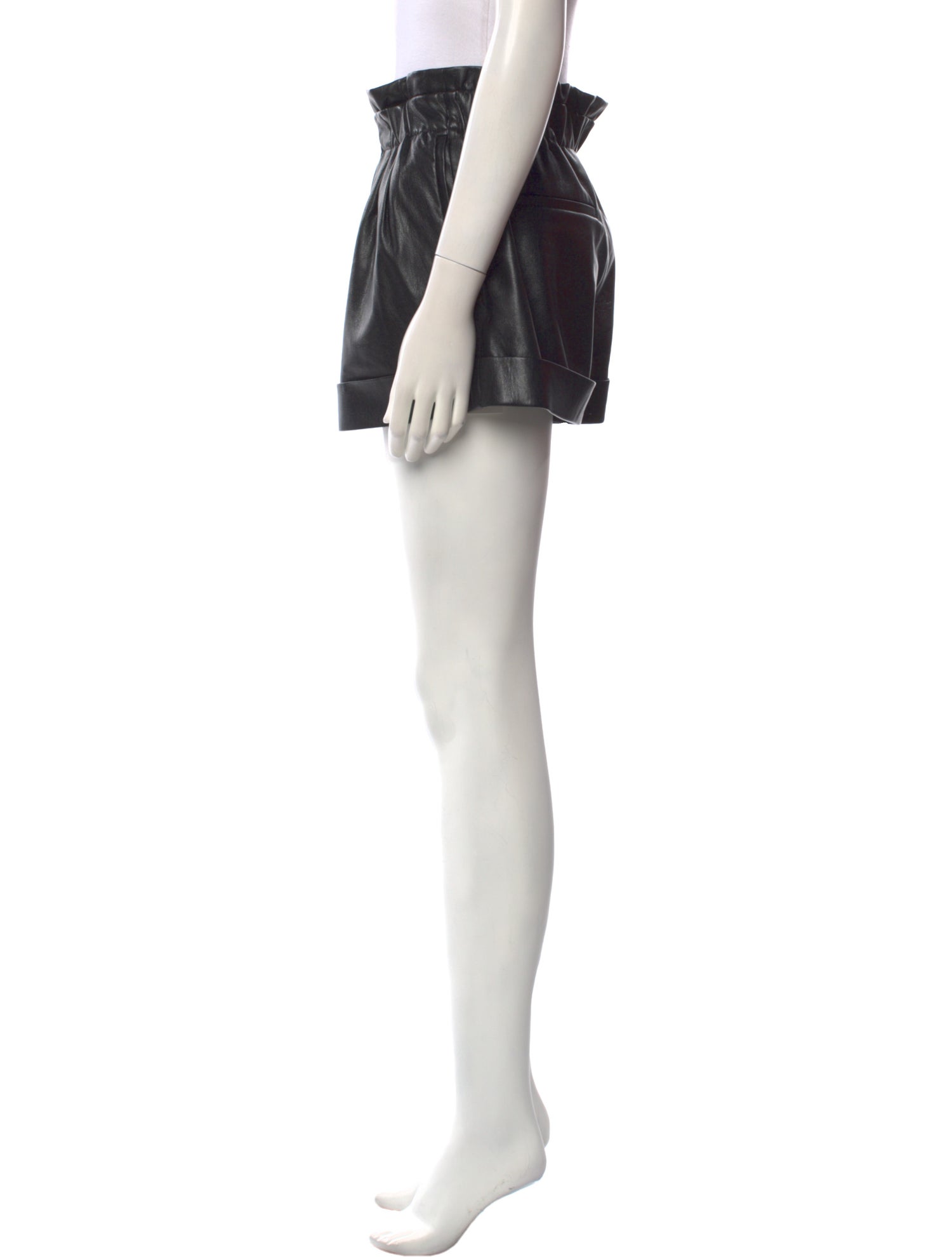 Alice + Olivia Leather Shorts