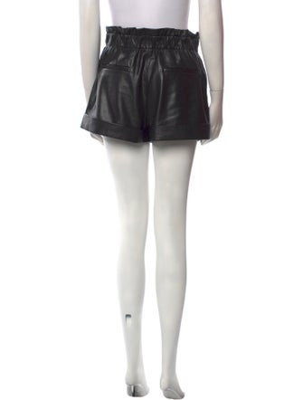 Alice + Olivia Leather Shorts