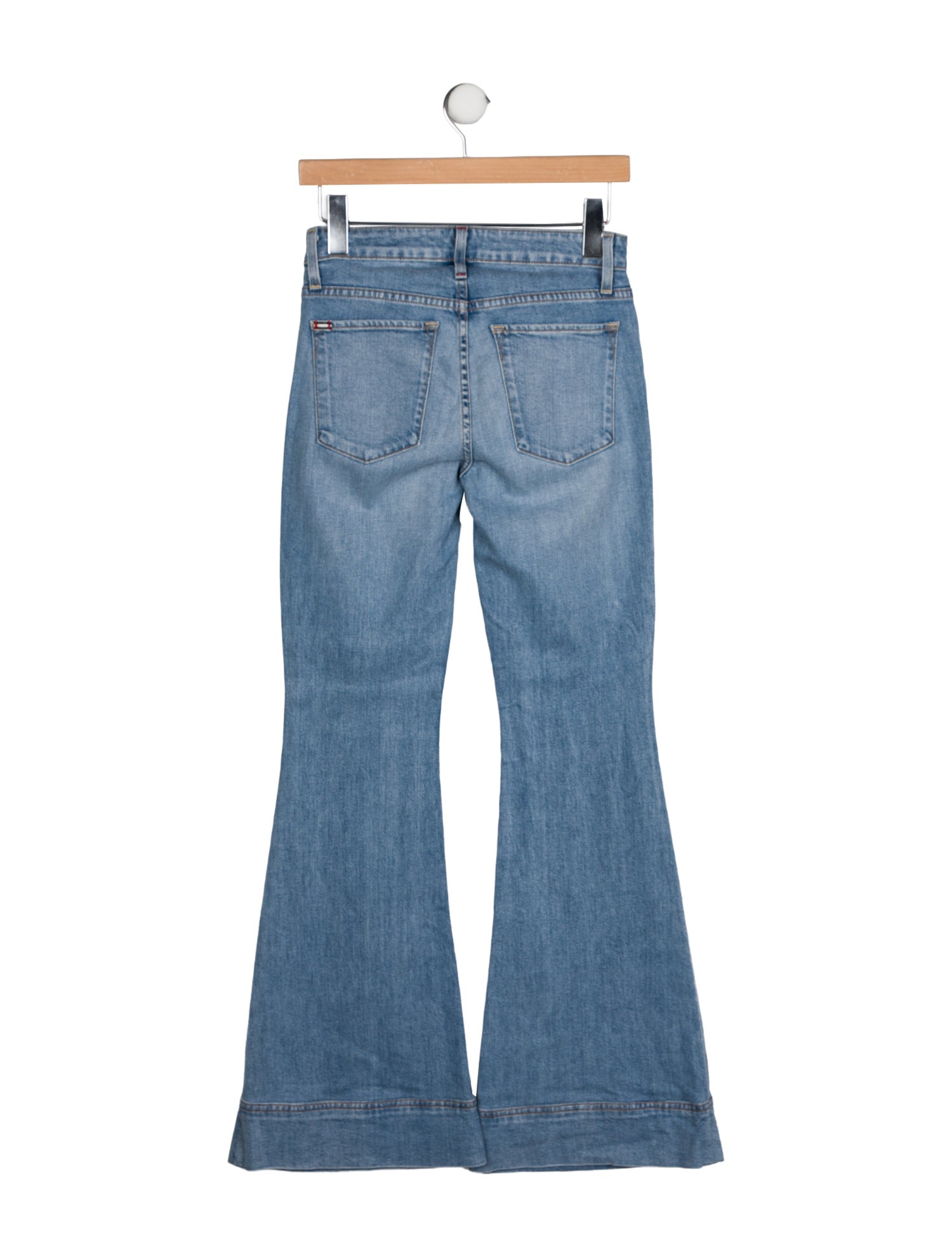 Alice + Olivia Mid-Rise Wide Leg Jeans