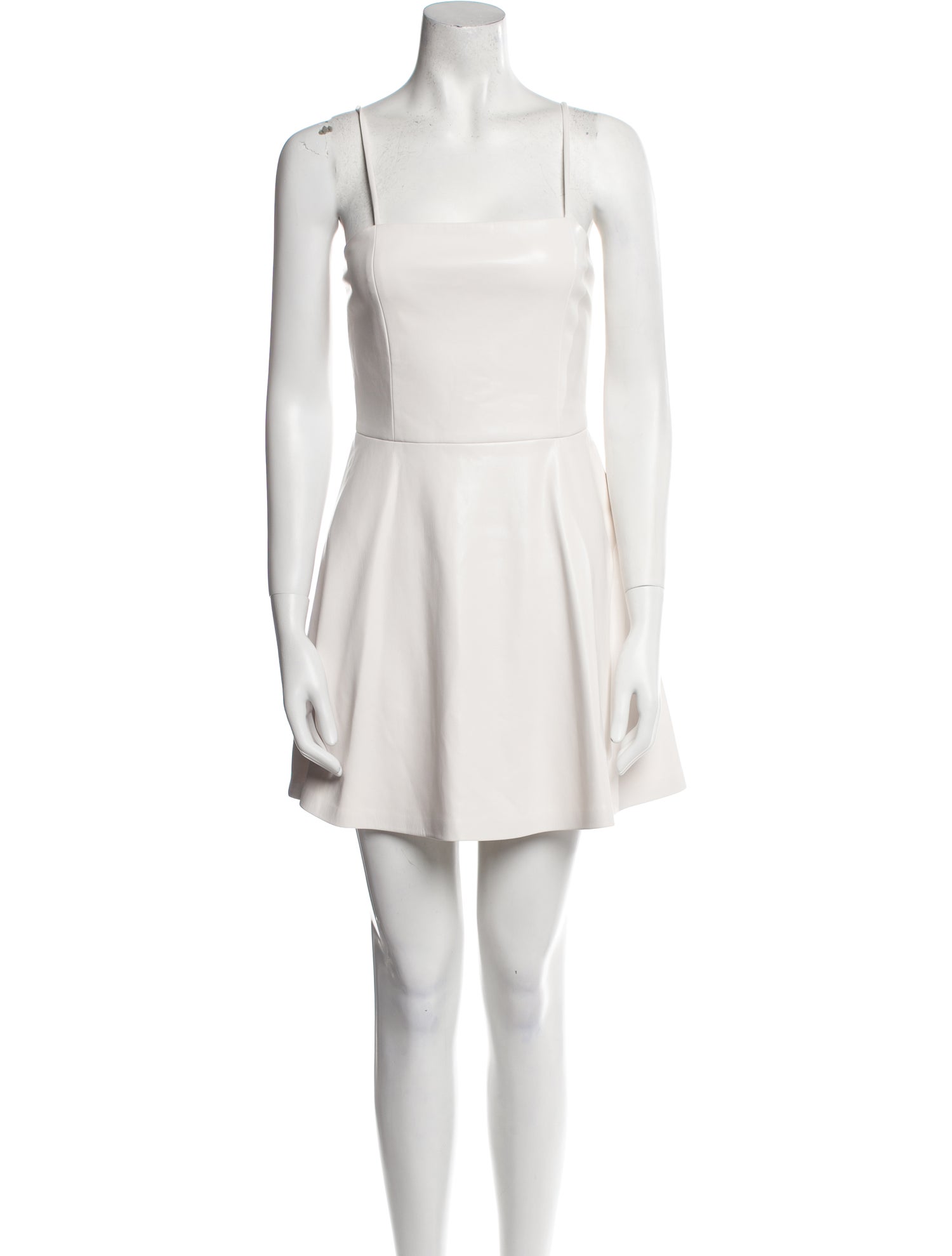 Alice + Olivia Square Neckline Mini Dress