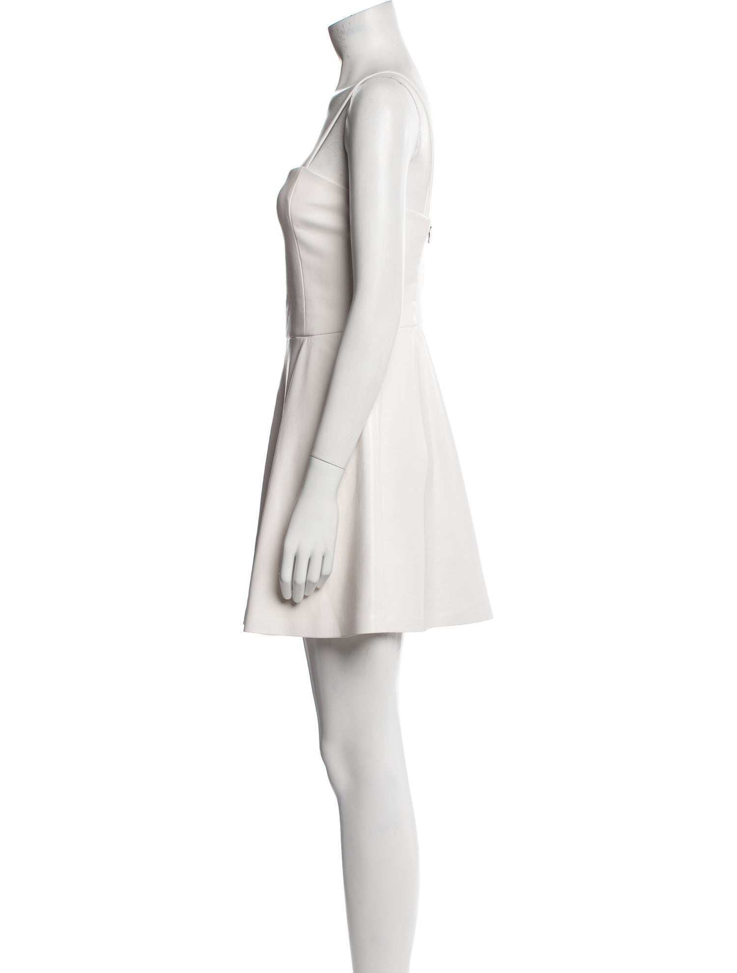 Alice + Olivia Square Neckline Mini Dress