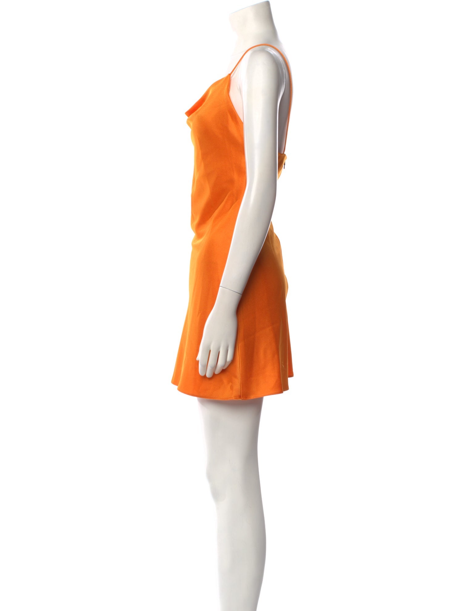 Alice + Olivia Cowl Neck Mini Dress